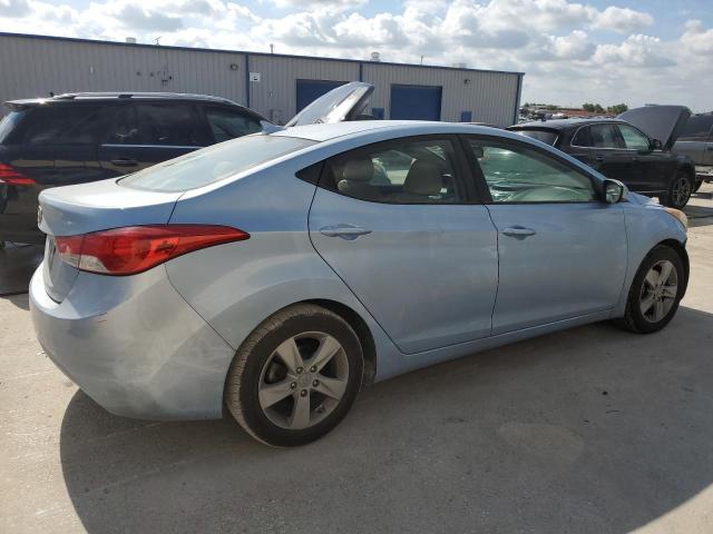 KMHDH4AEXBU154931 - 2011 HYUNDAI ELANTRA GLS BLUE photo 3