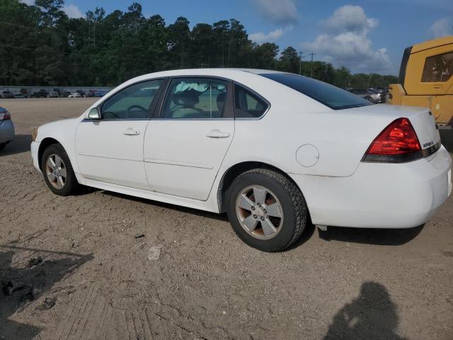 2G1WB5EK3A1174204 - 2010 CHEVROLET IMPALA LT WHITE photo 2