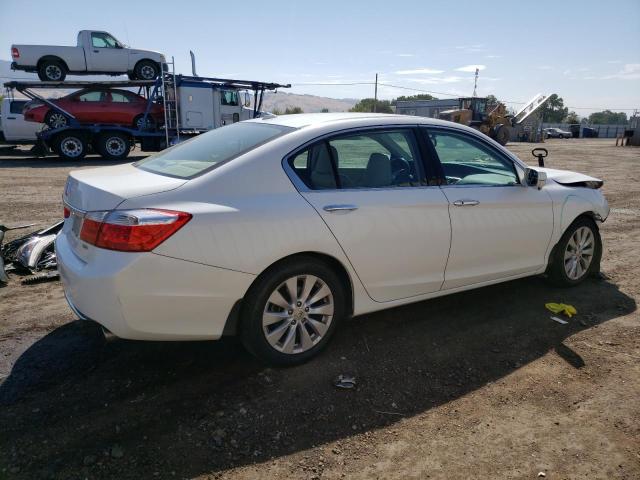 1HGCR3F86EA003585 - 2014 HONDA ACCORD EXL WHITE photo 3