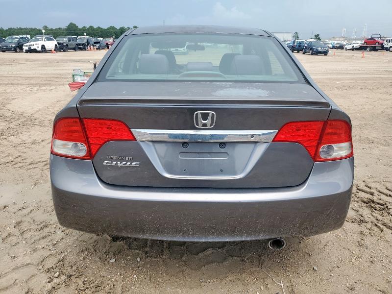 2HGFA16619H351342 - 2009 HONDA CIVIC LX-S GRAY photo 6