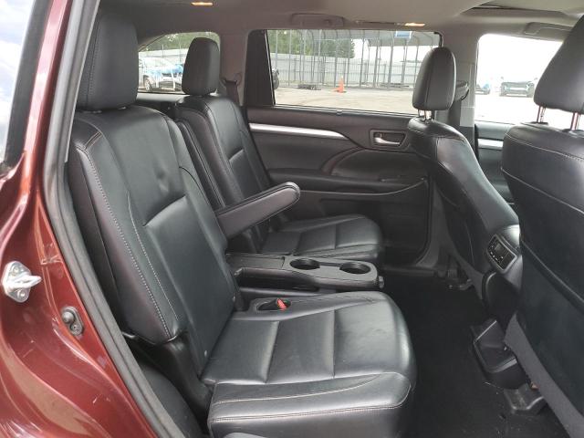 5TDKKRFHXFS101332 - 2015 TOYOTA HIGHLANDER XLE MAROON photo 11