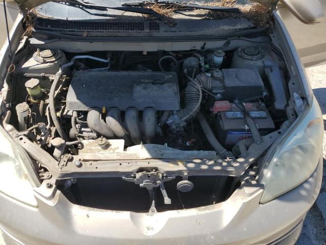 2T1KR32E93C113187 - 2003 TOYOTA COROLLA MA XR TAN photo 11