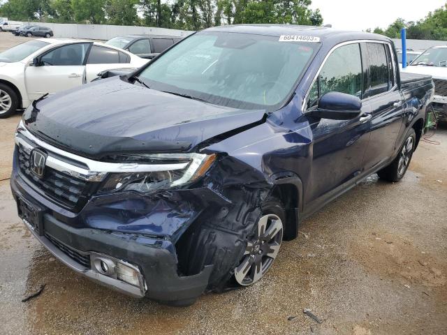 5FPYK3F71KB036133 - 2019 HONDA RIDGELINE RTL BLUE photo 1