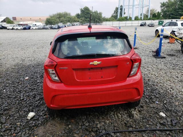 KL8CD6SA3MC718410 - 2021 CHEVROLET SPARK 1LT RED photo 6