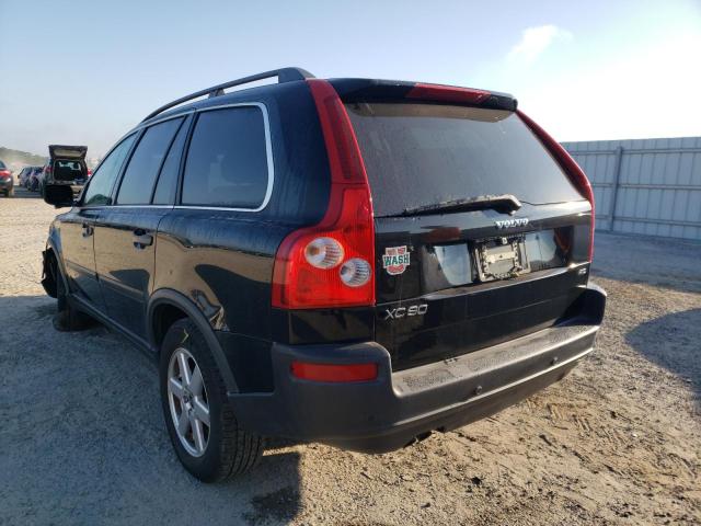 YV4CZ592661254882 - 2006 VOLVO XC90 BLACK photo 3