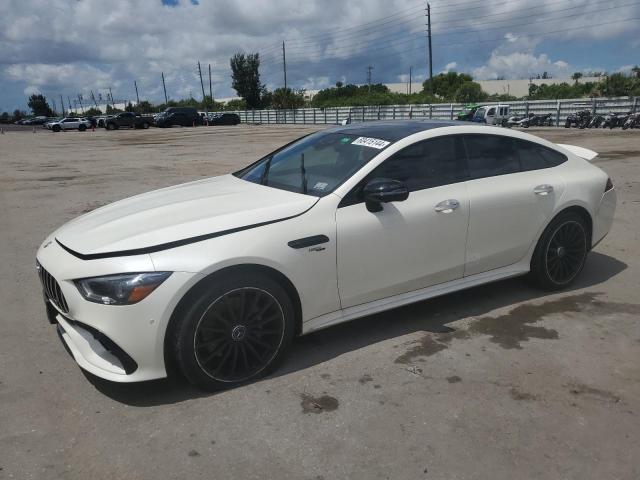 W1K7X5KBXMA039139 - 2021 MERCEDES-BENZ AMG GT 43 WHITE photo 1