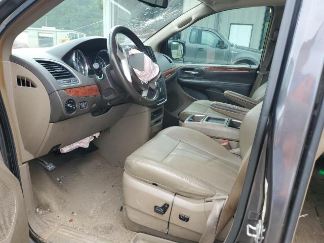 2C4RC1BG3GR296808 - 2016 CHRYSLER TOWN & COU TOURING CHARCOAL photo 7