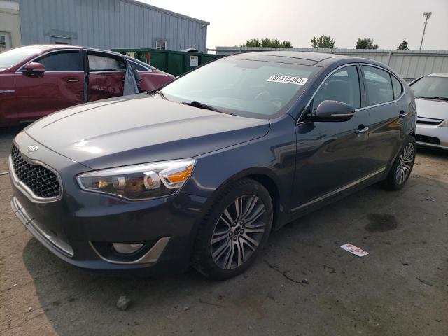 KNALN4D71F5197041 - 2015 KIA CADENZA PREMIUM GRAY photo 1