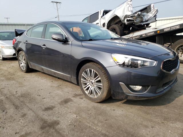 KNALN4D71F5197041 - 2015 KIA CADENZA PREMIUM GRAY photo 4