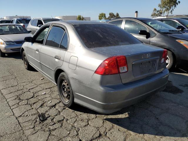 1HGES16315L026010 - 2005 HONDA CIVIC DX VP CHARCOAL photo 3