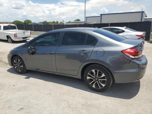 19XFB2F91DE007400 - 2013 HONDA CIVIC EXL GRAY photo 2