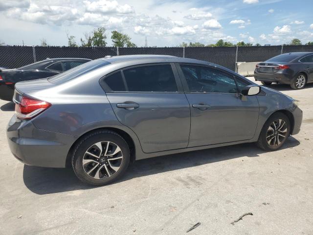 19XFB2F91DE007400 - 2013 HONDA CIVIC EXL GRAY photo 3