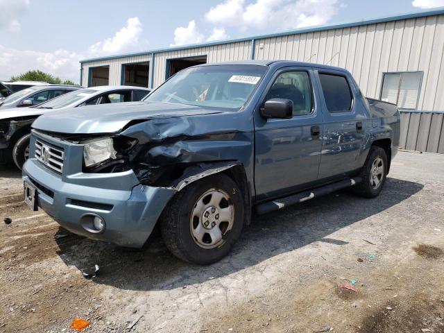 2HJYK16237H534672 - 2007 HONDA RIDGELINE RT BLUE photo 1