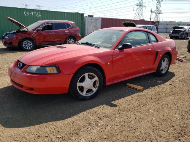1FAFP40492F213924 - 2002 FORD MUSTANG RED photo 1