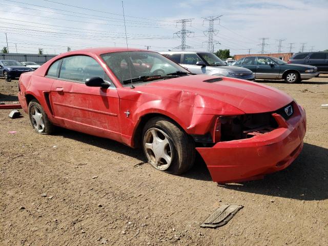 1FAFP40492F213924 - 2002 FORD MUSTANG RED photo 4