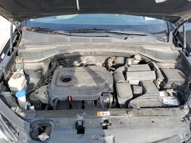 5XYZUDLB6JG555434 - 2018 HYUNDAI SANTA FE S Schwarz Foto 12