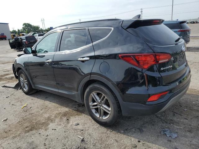 5XYZUDLB6JG555434 - 2018 HYUNDAI SANTA FE S Schwarz Foto 2