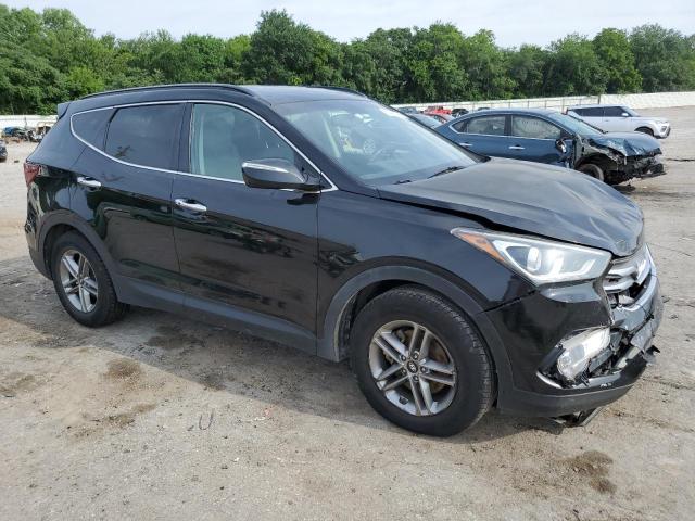 5XYZUDLB6JG555434 - 2018 HYUNDAI SANTA FE S Schwarz Foto 4