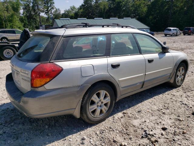 4S4BP61C757351241 - 2005 SUBARU LEGACY OUTBACK 2.5I SILVER photo 3