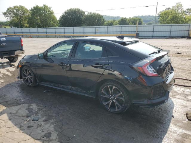 SHHFK7H40JU238453 - 2018 HONDA CIVIC SPORT შავი ფოტო 2