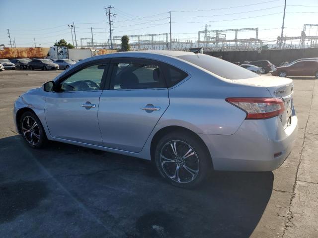 3N1AB7AP9DL747417 - 2013 NISSAN SENTRA S SILVER photo 2