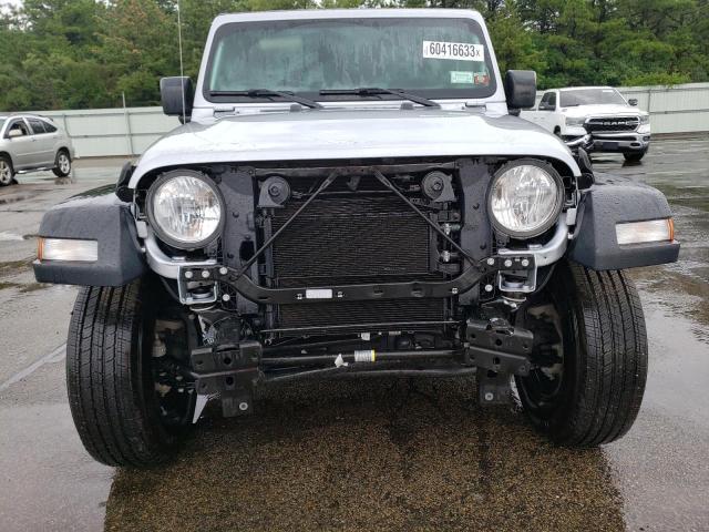 1C4HJXDG2PW618122 - 2023 JEEP WRANGLER SPORT SILVER photo 5