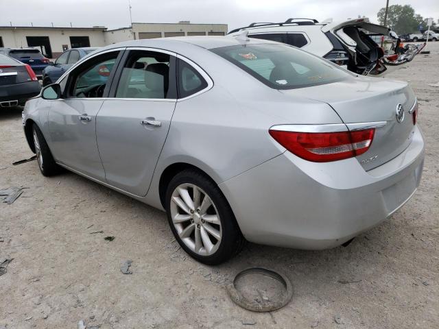 1G4PP5SK0E4203875 - 2014 BUICK VERANO SILVER photo 2