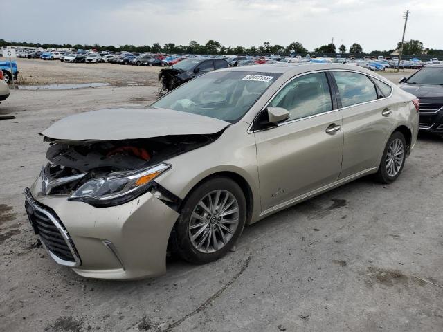 4T1BD1EB2HU057376 - 2017 TOYOTA AVALON HYBRID GOLD photo 1