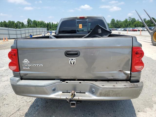 1D7HE42K27S218942 - 2007 DODGE DAKOTA SLT GRAY photo 6