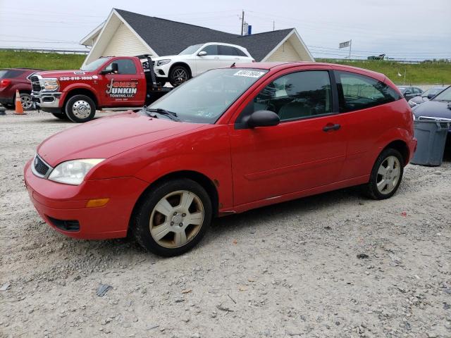 1FAFP31NX6W162893 - 2006 FORD FOCUS ZX3 RED photo 1