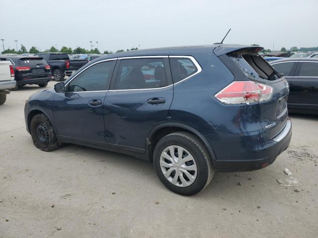 KNMAT2MT6GP595627 - 2016 NISSAN ROGUE S BLUE photo 2