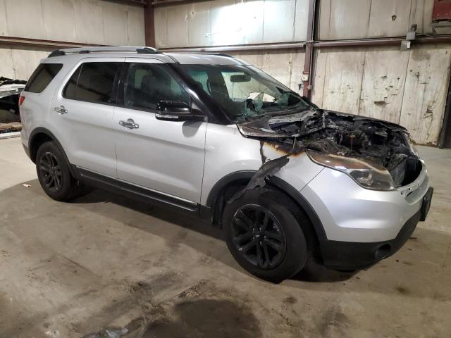 1FM5K8D83FGA76161 - 2015 FORD EXPLORER XLT SILVER photo 4