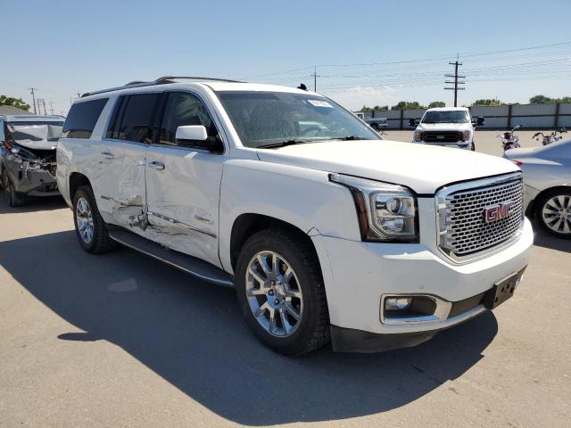 1GKS2JKJXFR219457 - 2015 GMC YUKON XL DENALI WHITE photo 4