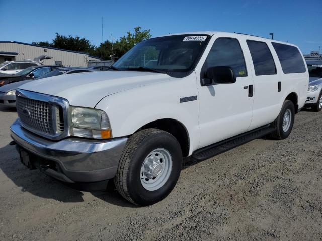 1FMNU40L13EC72300 - 2003 FORD EXCURSION XLT WHITE photo 1