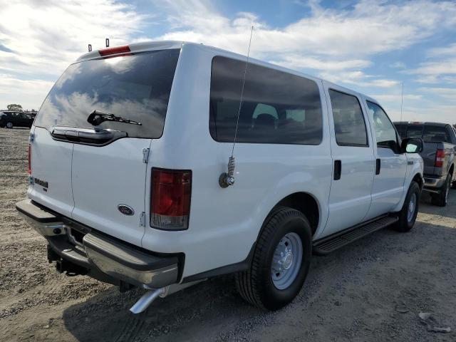 1FMNU40L13EC72300 - 2003 FORD EXCURSION XLT WHITE photo 3