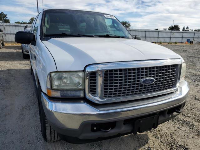 1FMNU40L13EC72300 - 2003 FORD EXCURSION XLT WHITE photo 5