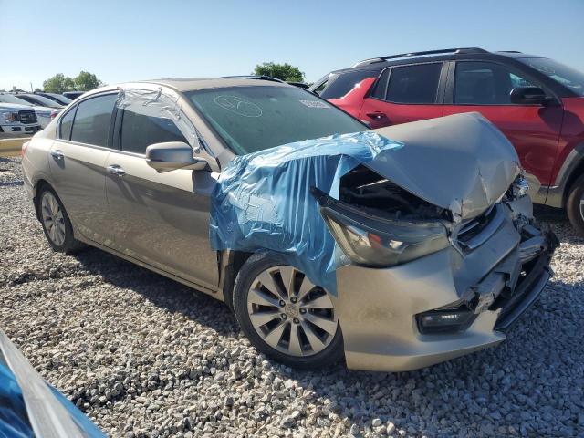 1HGCR2F79FA245810 - 2015 HONDA ACCORD EX TAN photo 4