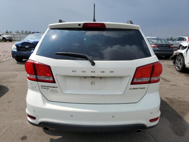 3C4PDDDG2ET257835 - 2014 DODGE JOURNEY LIMITED WHITE photo 6