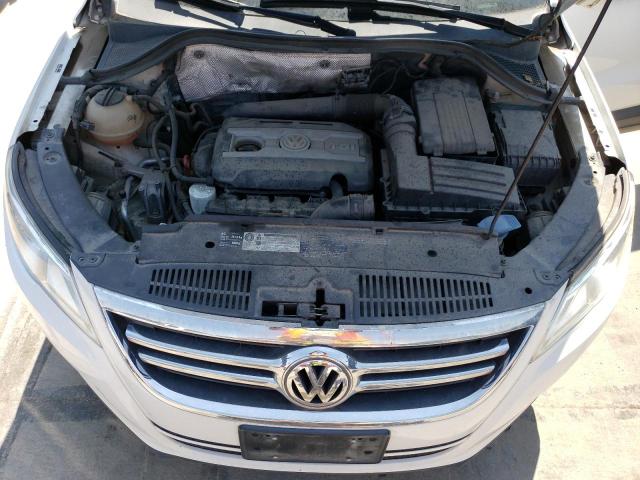 WVGBV7AX6BW534968 - 2011 VOLKSWAGEN TIGUAN S WHITE photo 12