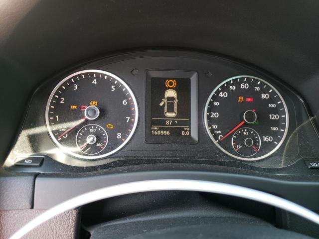 WVGBV7AX6BW534968 - 2011 VOLKSWAGEN TIGUAN S WHITE photo 9