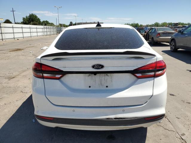 3FA6P0HD0JR154308 - 2018 FORD FUSION SE WHITE photo 6