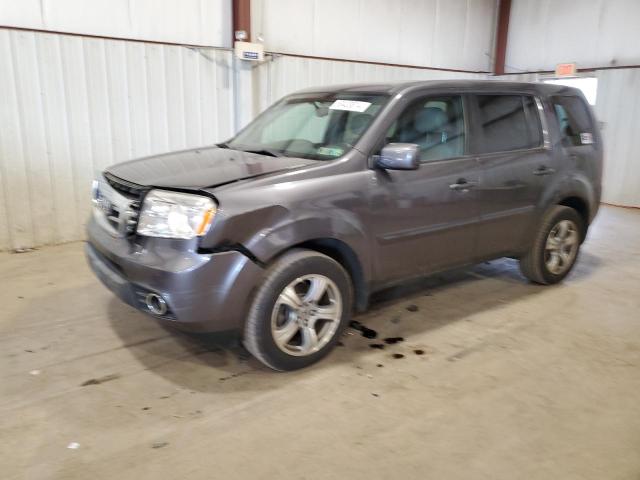 5FNYF4H5XEB003814 - 2014 HONDA PILOT EXL GRAY photo 1