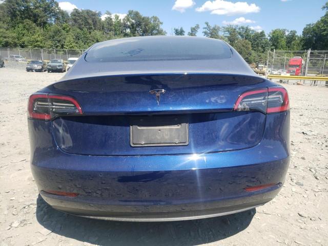 5YJ3E1EA0MF019080 - 2021 TESLA MODEL 3 BLUE photo 6