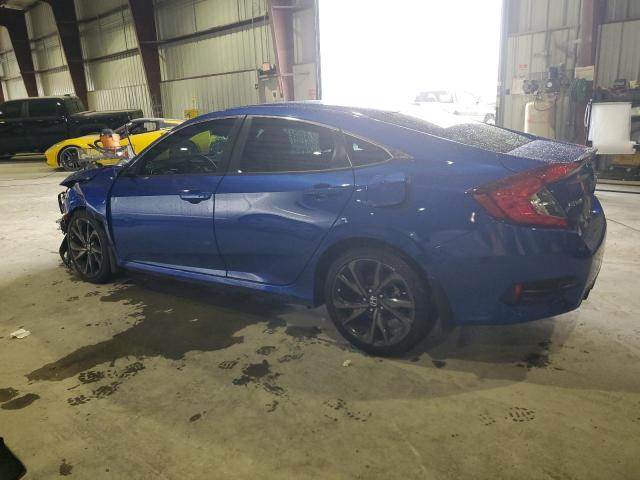 2HGFC2E86LH555113 - 2020 HONDA CIVIC SPORT 蓝色 照片 2