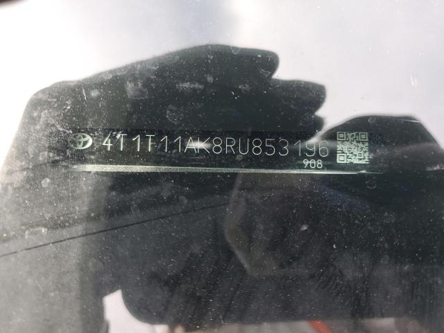 4T1T11AK8RU853196 - 2024 TOYOTA CAMRY SE NIGHT SHADE GRAY photo 12