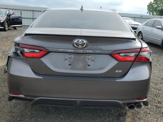 4T1T11AK8RU853196 - 2024 TOYOTA CAMRY SE NIGHT SHADE GRAY photo 6