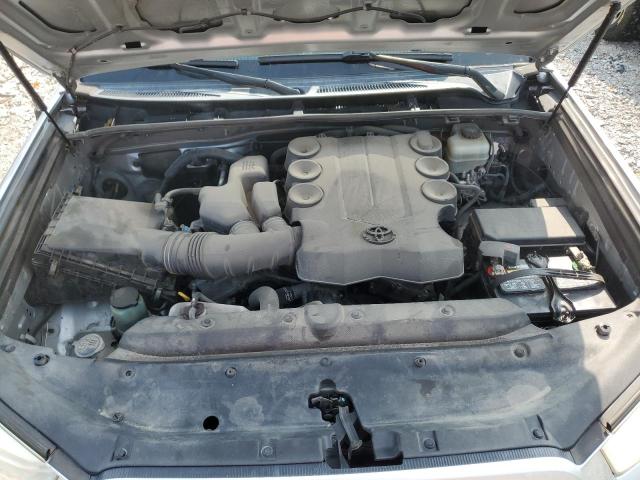 JTEBU5JR9B5072842 - 2011 TOYOTA 4RUNNER SR5 SILVER photo 12