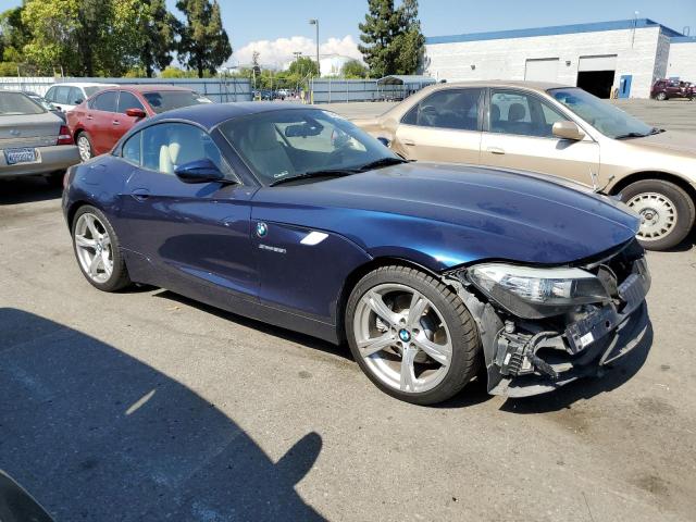 WBALM7C57DE385564 - 2013 BMW Z4 SDRIVE35I BLUE photo 4