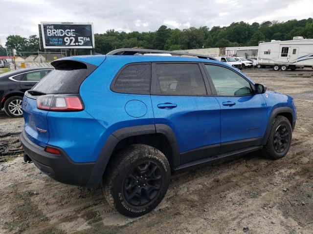 1C4PJMBX2MD103402 - 2021 JEEP CHEROKEE TRAILHAWK 蓝色 照片 3