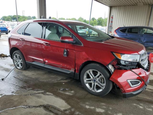 2FMPK4K81GBB84680 - 2016 FORD EDGE TITANIUM MAROON photo 4